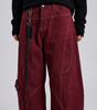 Crimson Chaos Cargo Pants