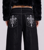 Grave Pocket Baggy Jeans