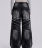 Ghost Wash Baggy Jeans