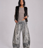 Glitch Fade Baggy Jeans