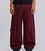Crimson Chaos Cargo Pants