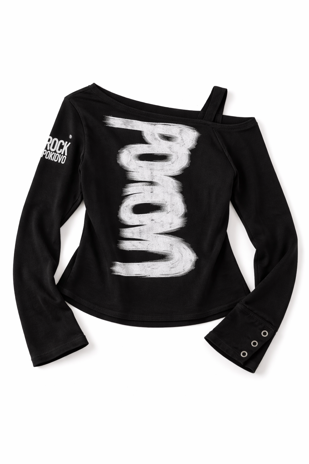 Venom Signal Off-Shoulder Top