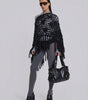 Y2K Shoulder Tote Bag Roomy Retro Design Streetwear — Riot Retro Roomy