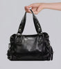 Y2K Shoulder Tote Bag Roomy Retro Design Streetwear — Riot Retro Roomy