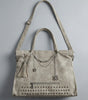 Y2K Tote Shoulder Bag Gothic Spider Chain Rivet Faux Suede Streetwear — Riot Gothic Spider Chain