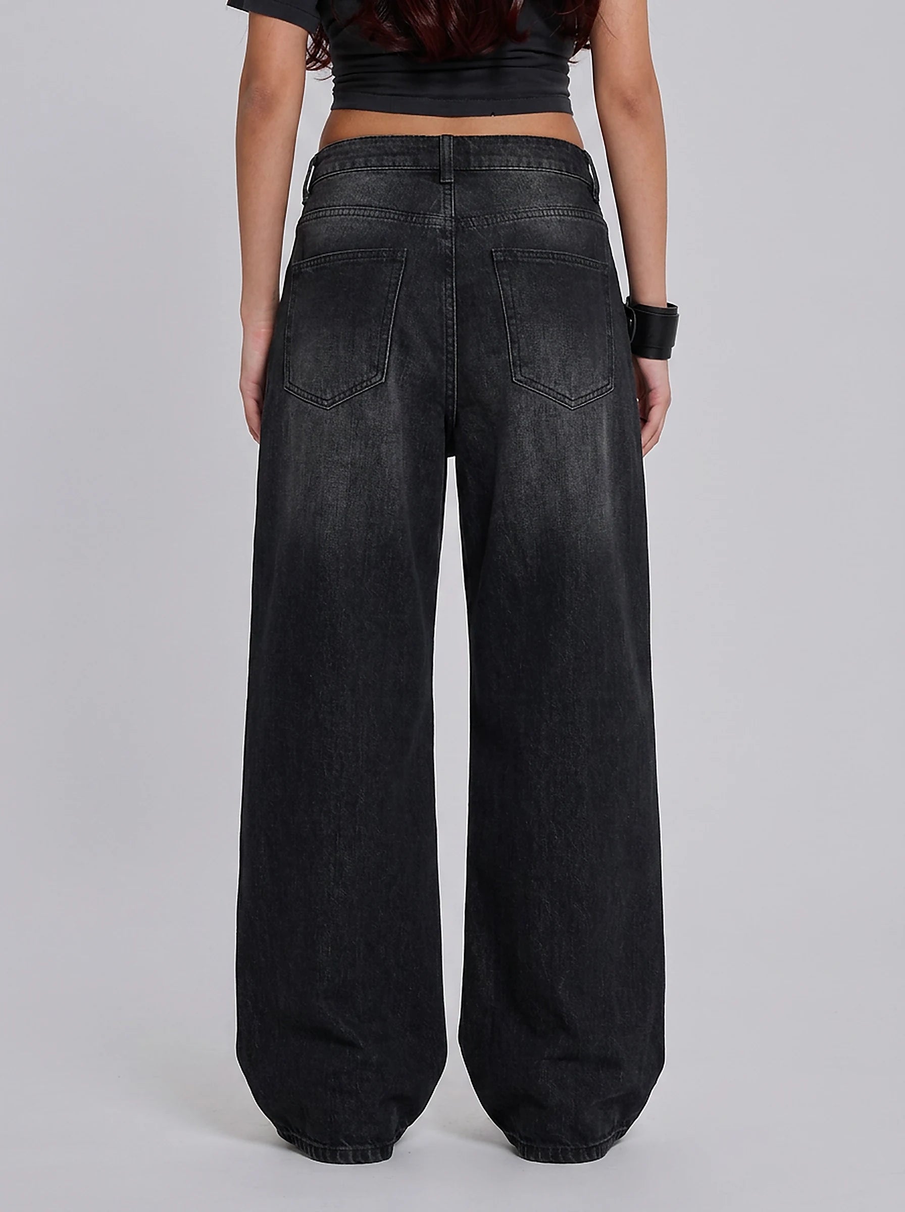 Cherry Paw Baggy Jeans