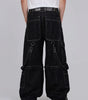 Phantom Black Cargo Jeans