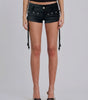 Midnight Stud Micro Shorts
