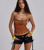 Midnight Stud Micro Shorts