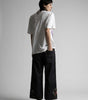 Midnight Bloom Floral Embroidered Baggy Jeans in Black Wash
