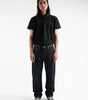 Phantom Liberty Statue Graphic Wide Leg Jeans in Dark Black Wash