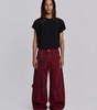 Crimson Chaos Cargo Pants