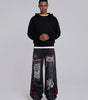 Crimson Bones Baggy Jeans