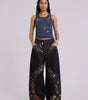 Midnight Bloom Baggy Jeans