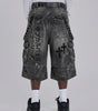 Phantom Cross Denim Jorts