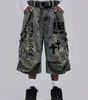 Phantom Cross Denim Jorts