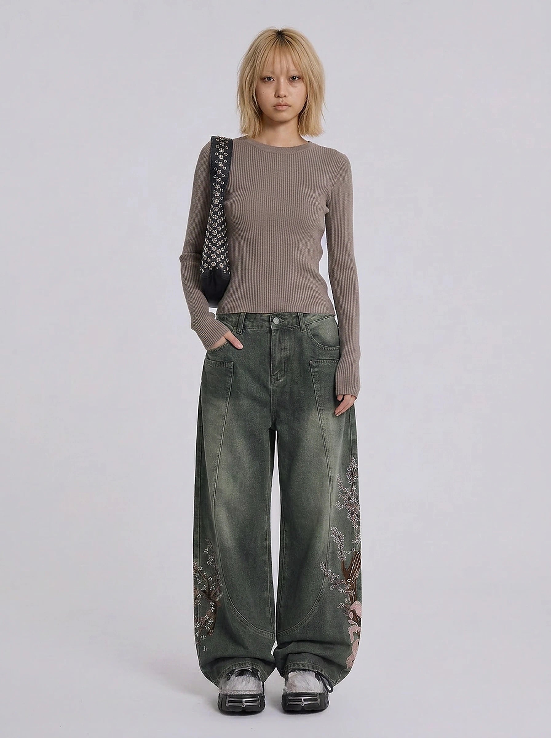 Sakura Chaos Jeans