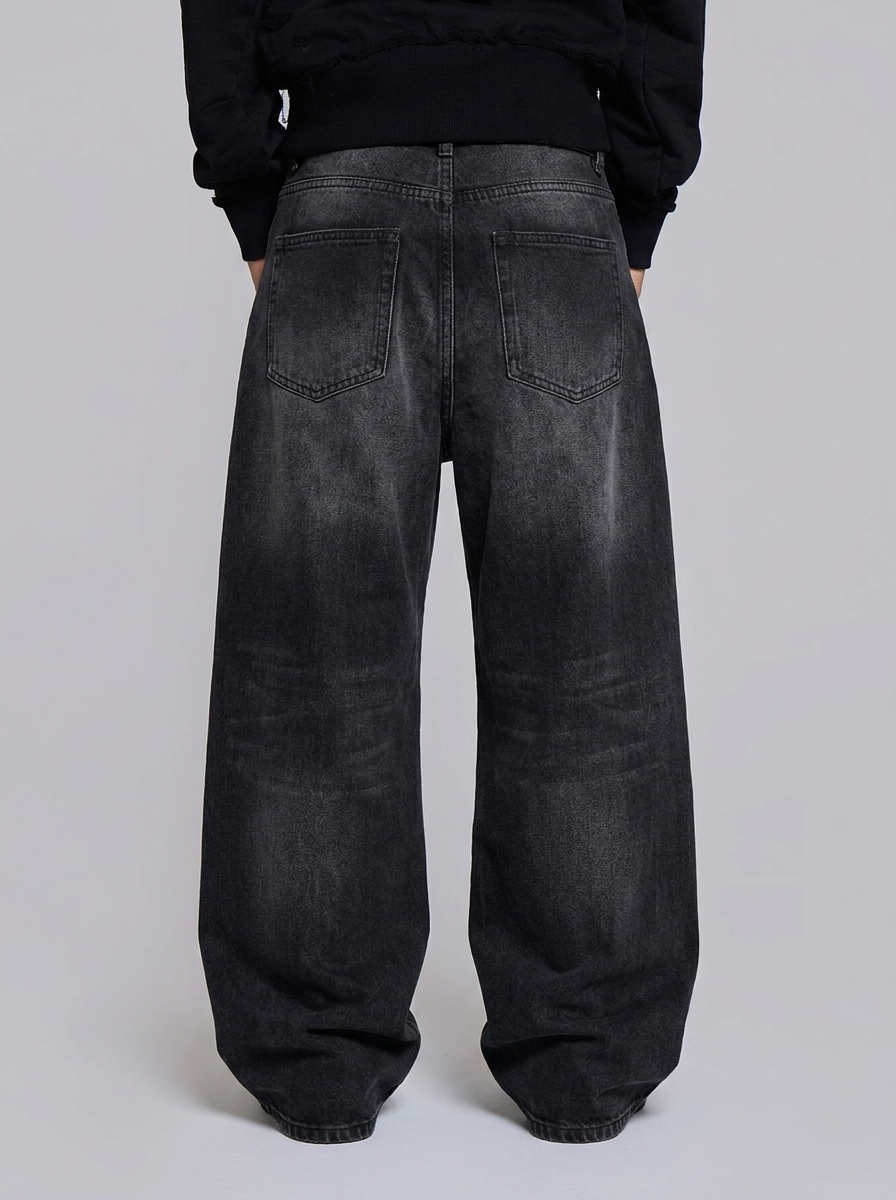 Crimson Bones Baggy Jeans