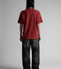Crimson Bones Skeleton Graphic Baggy Jeans in Black Wash