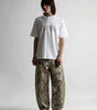 Wilderness Script Camo Baggy Jeans in Washed Khaki