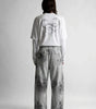Riot American Flag Graphic Wide Leg Sweatpants in Washed Grey
