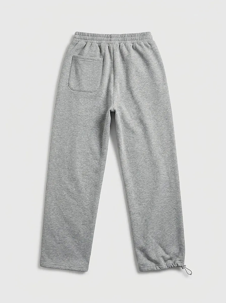 Riot American Flag Graphic Baggy Joggers in Grey
