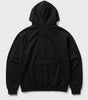 Riot Washed Gothic Graphic Zip-Up Hoodie in Black