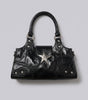 Riot Gothic Star Studded Mini Shoulder Bag in Black
