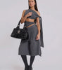 Riot Gothic Star Studded Mini Shoulder Bag in Black